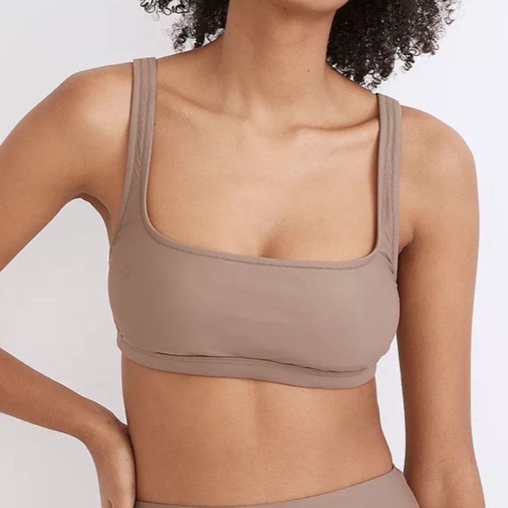 Madewell Second Wave Balconette Bikini Top size small